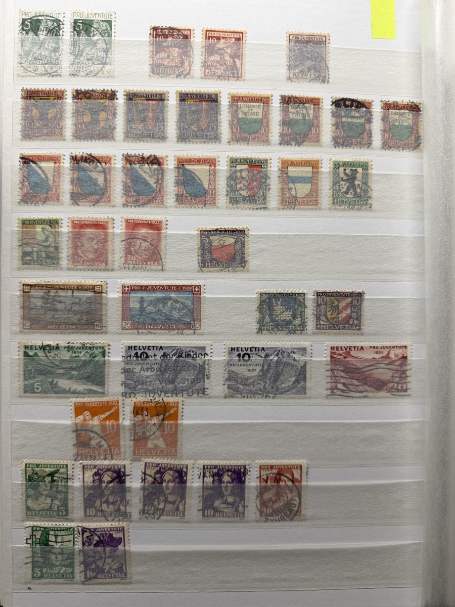 Tutti i francobolli: Pro-Juventute Briefmarken – Usato da Bäch SZ venduto da Campus10