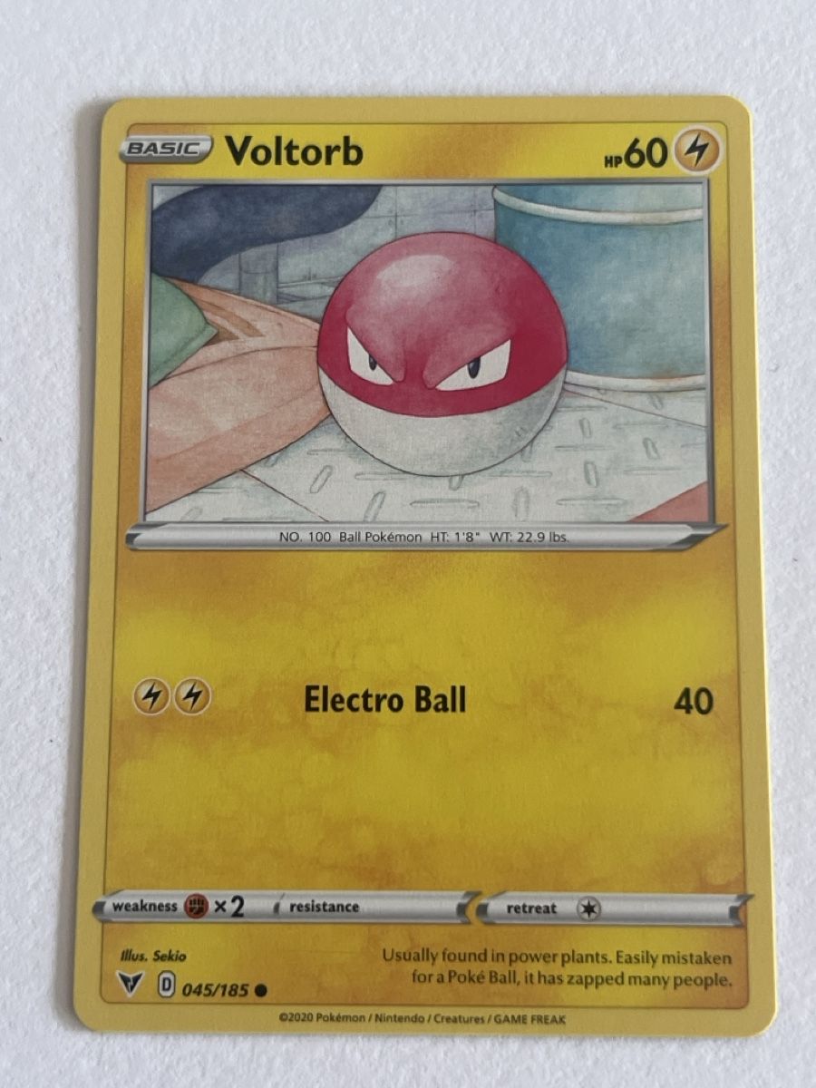 Pokémon Carte collezionabili: Pokemon Karte Voltorb Vivid Voltage – Usato da Almens venduto da dra_mql5