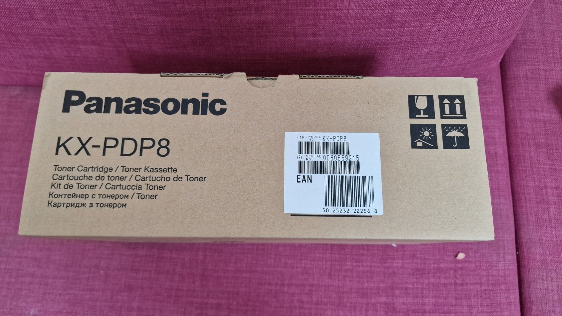 Panasonic Druckerpatronen & Toner: Panasonic Toner KX-PDP8 schwarz – Neu und originalverpackt aus Flüh von manacor 1