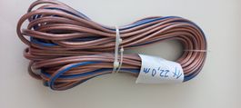 Lautsprecherkabel Kupfer, 4 mm2, 1 x 22,0 m