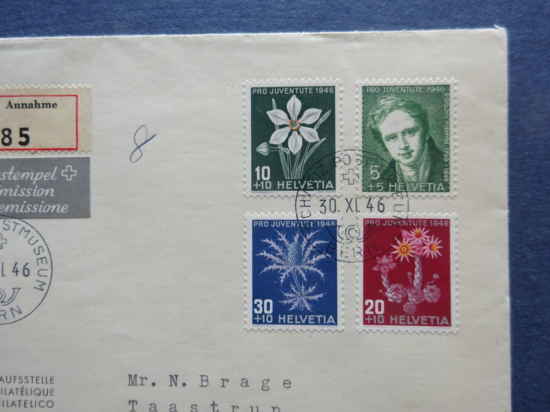 Tutti i francobolli: 1946 Pro Juventute FDC – Usato da Appenzell-Steinegg venduto da adi1975 7