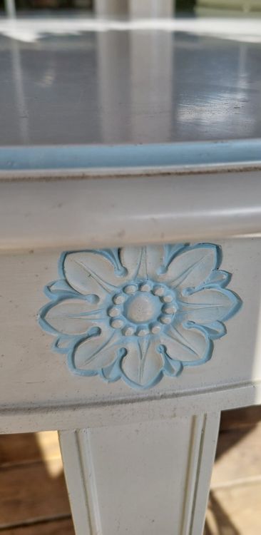 Tisch Esstisch Garten rund ausziehbar Shabby Chic Kaufen auf Ricardo