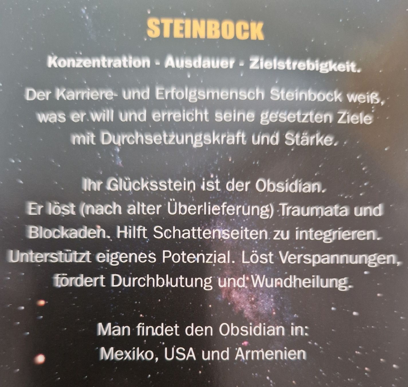Pendentifs: Glückstein Steinbock – Neuf avec emballage d'origine à Graben par pen_mr7n 1