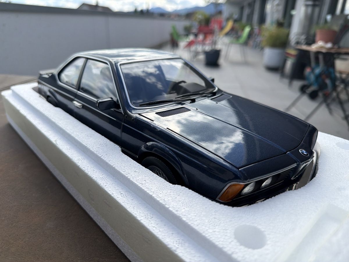 KK-Scale Modellautos: BMW 635 CSI blau - 1/12 - KK Scale – Neu und originalverpackt aus Wolfwil von Rolex1 3