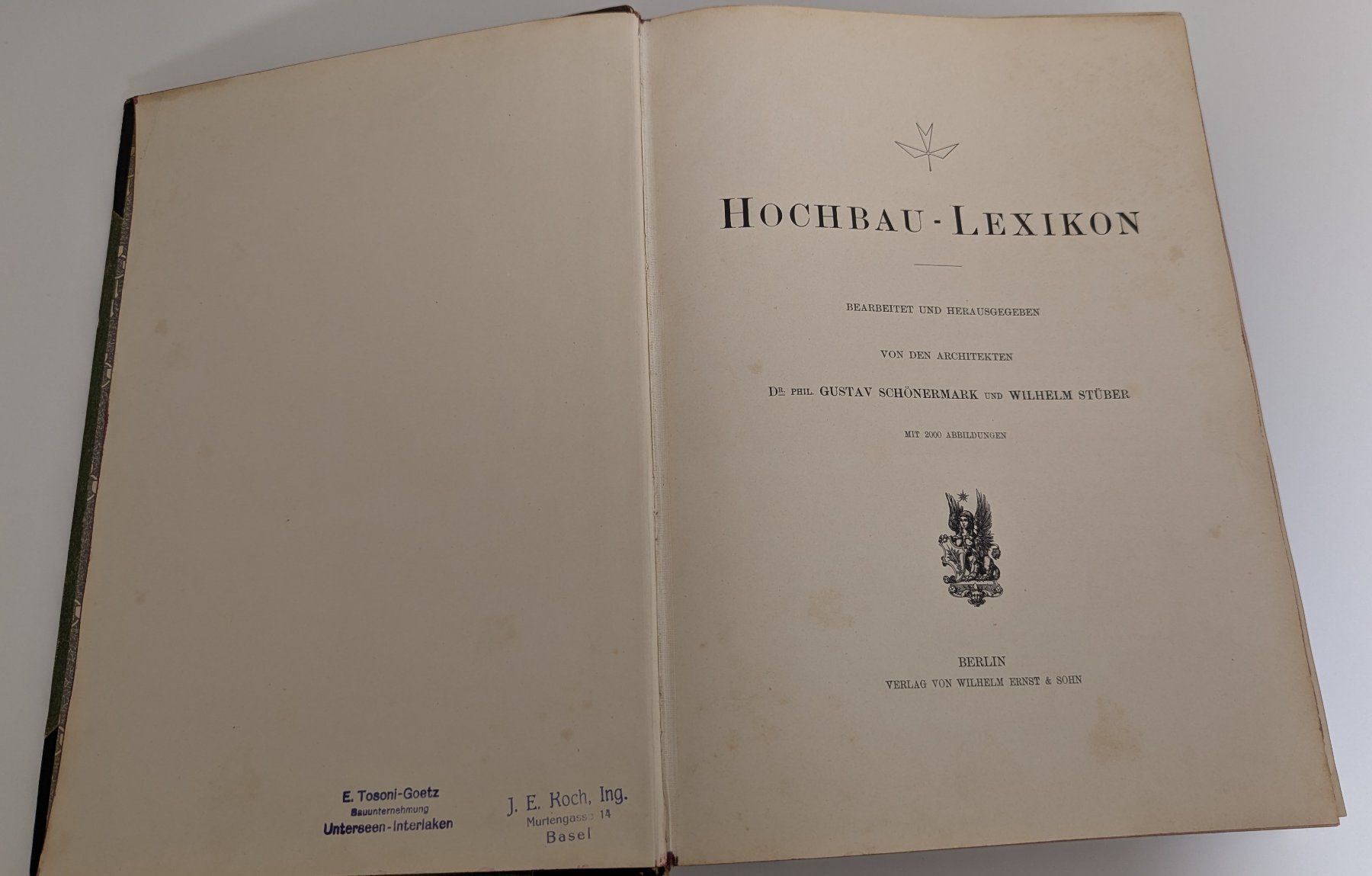 Libri: Antikes Hochbau Lexikon – Usato da Bremgarten b. Bern venduto da chrissell10 2