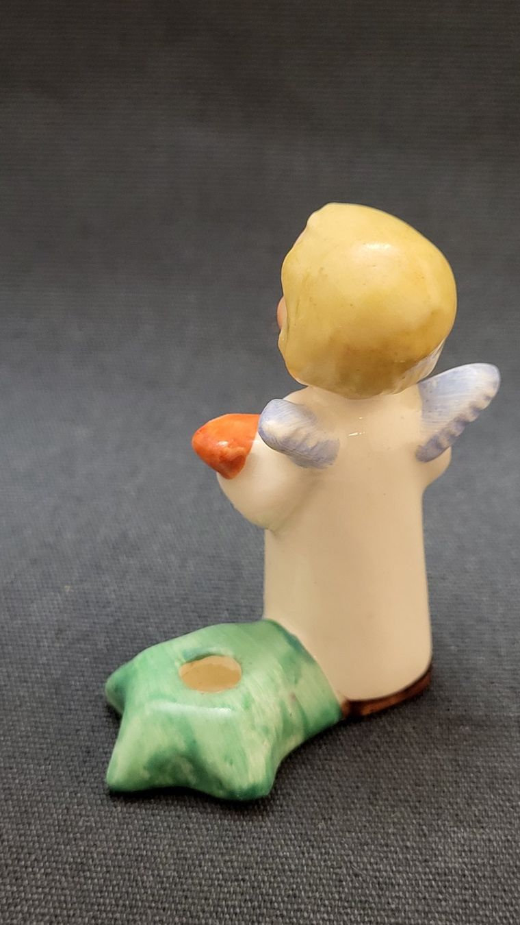 Hummel Statuette: Hummel-Engeli mit Gitarre/ Kerzenständer – Usato da Basel venduto da spinne02 3