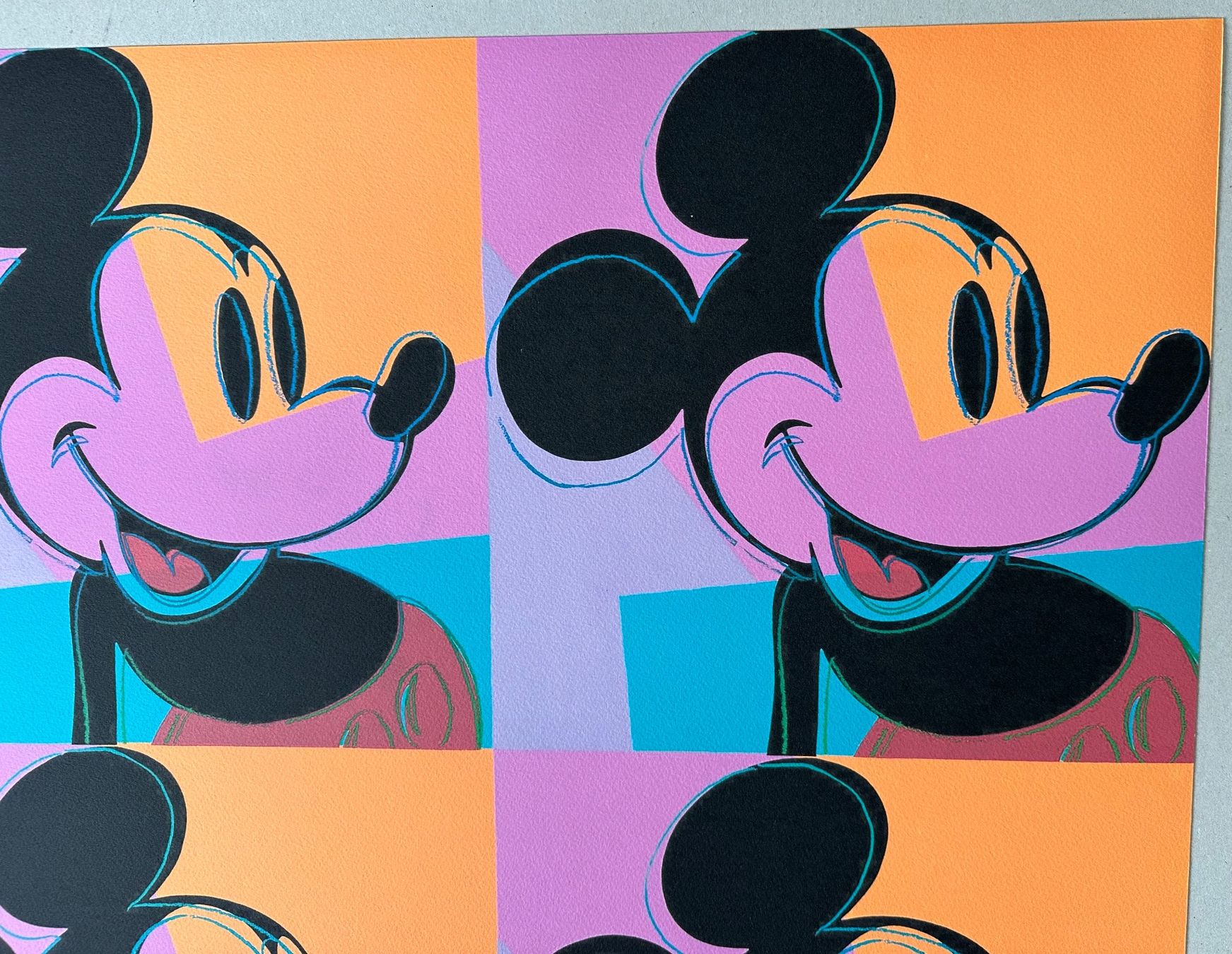 Dipinti: Andy Warhol: Mickey Mouse, POP Art 246/2400 – Nuovo (secondo la descrizione) da Meilen venduto da Smgdesign 4