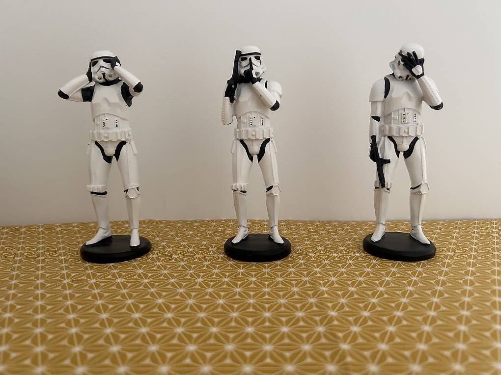 Star Wars Figurines: Three Wise Stormtroopers – D'occasion à Luzern par trollinchen2017