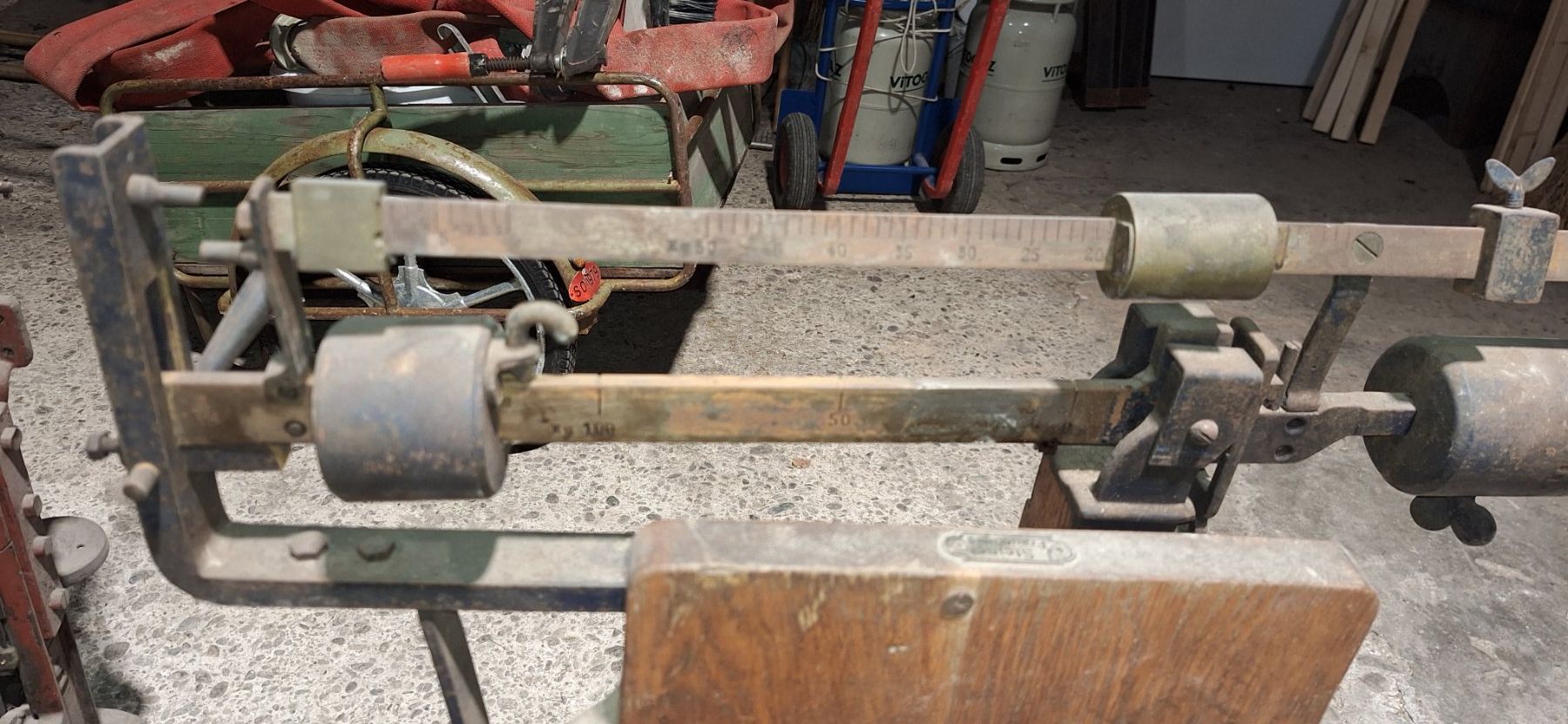 Bilance e pesi: Waage, Sackwaage 150kg – Usato da Hersiwil venduto da Thomaskoehli 1