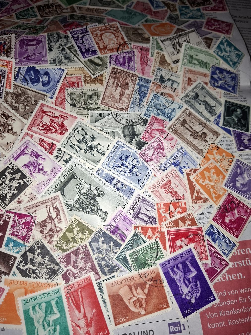 Tutti i francobolli: Belgien Lot 2  – Usato da Balgach venduto da SIMEON27 2