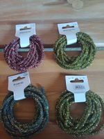 neu: Glitzerkordel 4x je 3 Meter Diamanto cord von Vivant