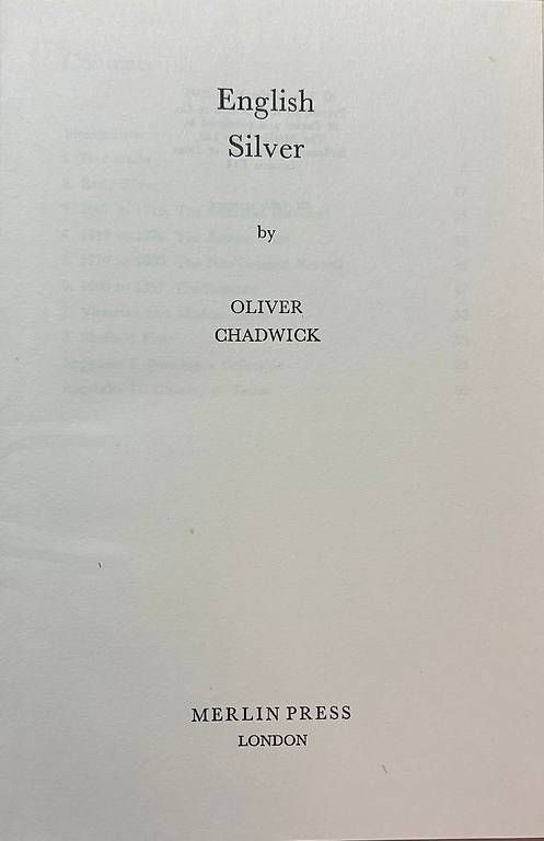 Libri: Book: English Silver – Usato da Adliswil venduto da Heimite 1