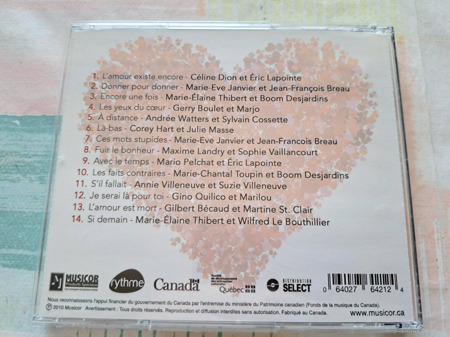 CDs: Cd Les duos d'amour  – Gebraucht aus Pully von bro_n52j 1