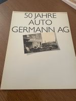 OPEL - 50 Jahre Auto Germann AG - Broschüre
