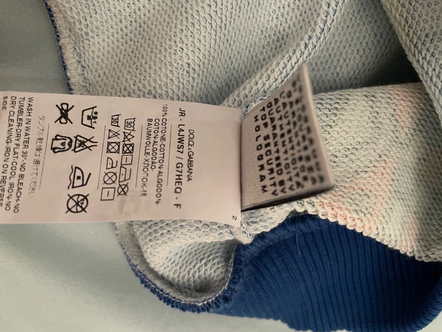 Dolce & Gabbana Maglioni & Felpe: Designer Pullover Dolce & Gabbana Boys Gr. 128 Jungs Hammer – Usato da Celerina venduto da Ucb 6