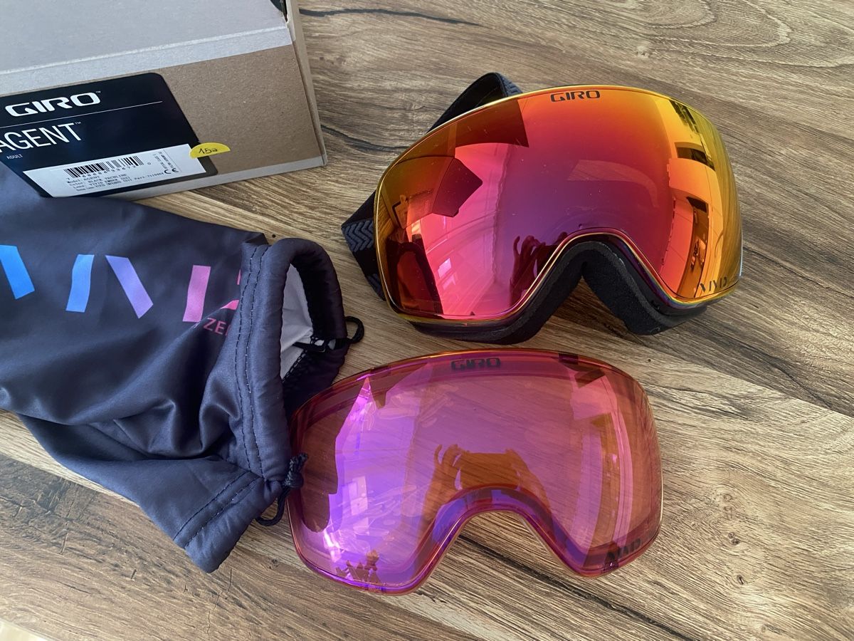 Giro Occhiali & Lenti: Giro Agent Skibrille in Originalbox – Nuovo e nell'imballaggio originale da Uster venduto da s.nathalie 1
