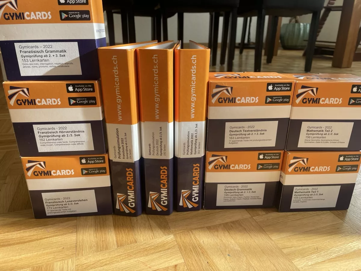 Altro materiale scolastico: Gymicards - 2022 – Usato da Thalwil venduto da Solsito26