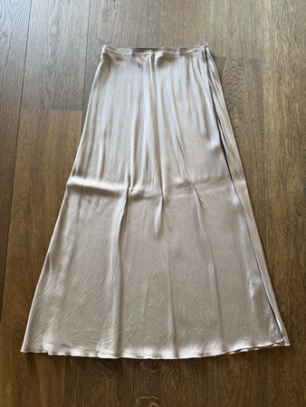 ARKET Rock Viskose beige Grösse 38 TOP Zustand