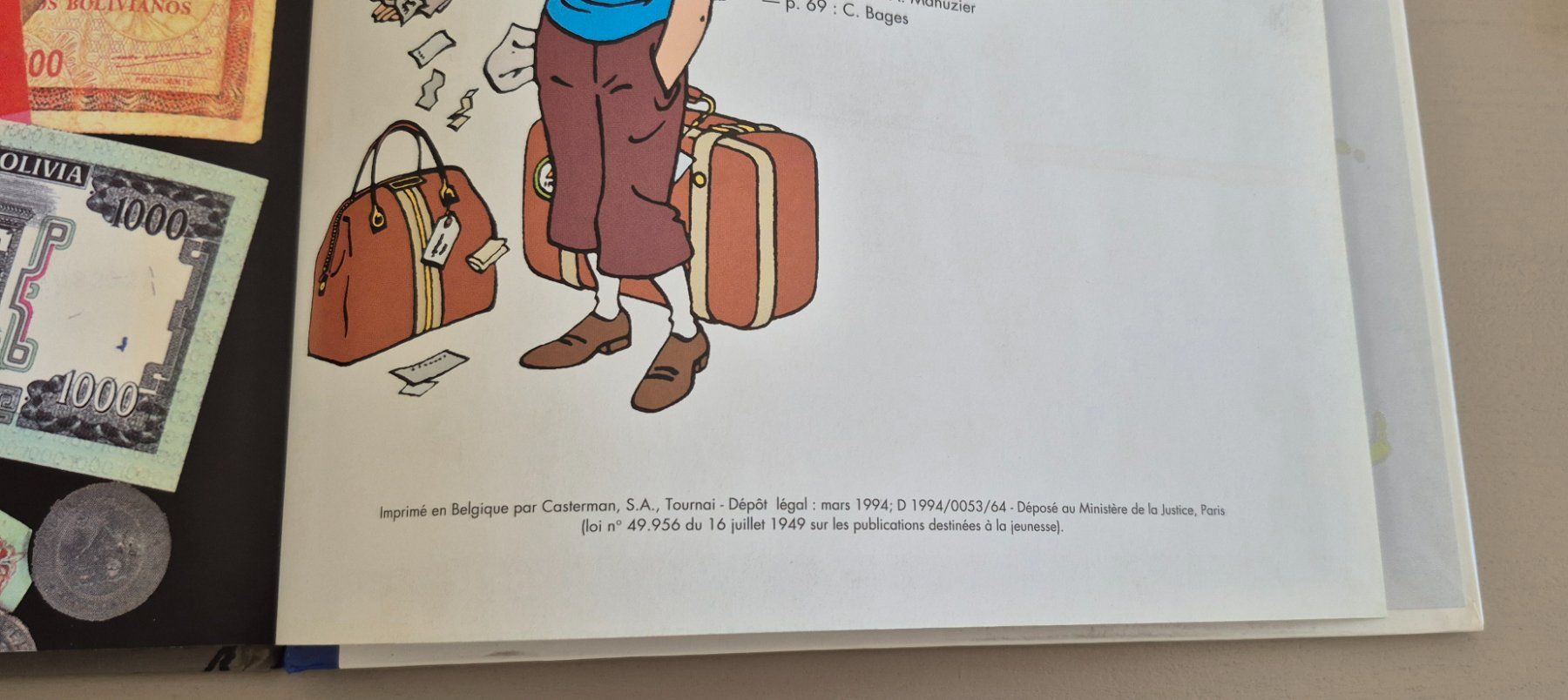 Fumetti: Tintin - Les carnets de route - Le Pérou – Usato da Grand-Lancy venduto da loi_599y 2