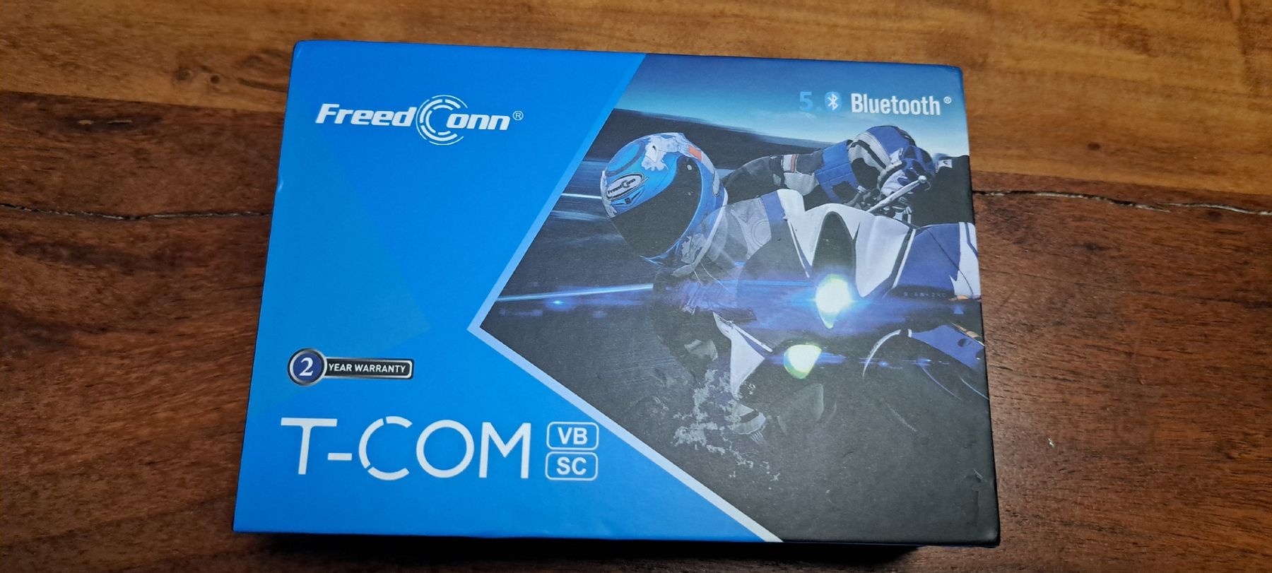 Cuffie: FreedConn T-COM VB Motorrad Headset Bluetooth 5.0, Neu! – Nuovo e nell'imballaggio originale da Thun venduto da filluson