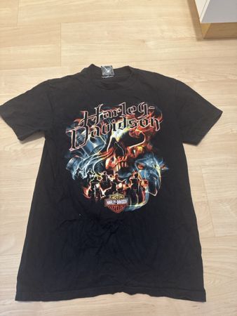 Harley-Davidson T-Shirt, Schwarz, Vintage