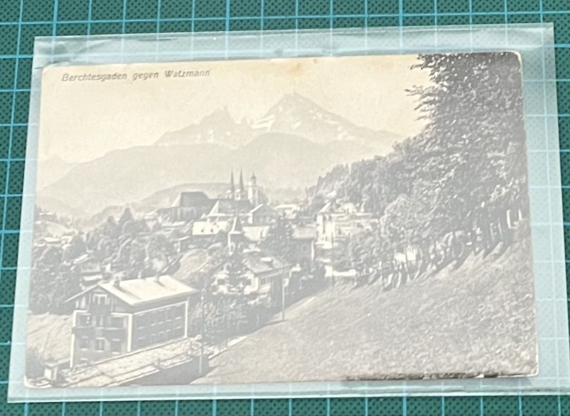 Ansichtskarten: Postkarte Berchtesgaden Weltkrieg  – Gebraucht aus Sevelen von Ritiplampi 2