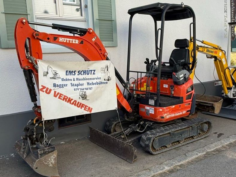 Kubota Excavateurs: Bagger Raupenbagger Hutter Kubota Menzi – D'occasion à Ebnat-Kappel par Suizo1291 2
