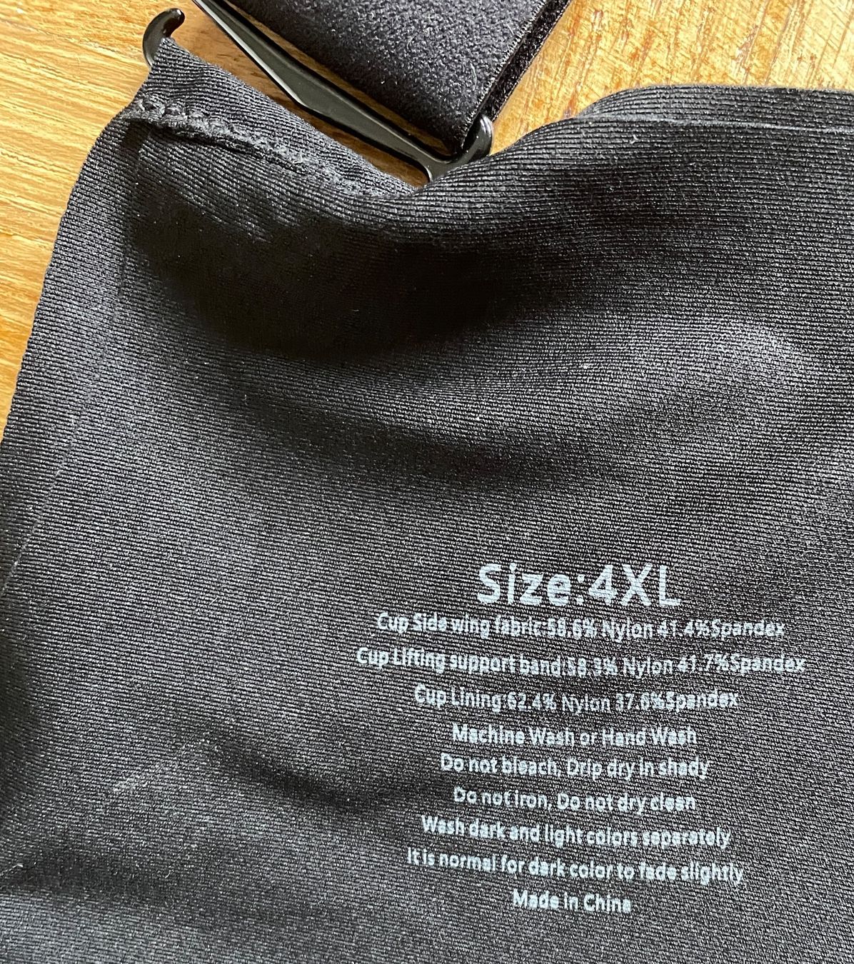 Altra biancheria intima: BH schwarz, Grösse 4XL, NEU – Nuovo e nell'imballaggio originale da Gümligen venduto da soleil149 6