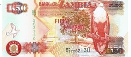 Zambia 50 Kwacha 2008 P-37f UNZ