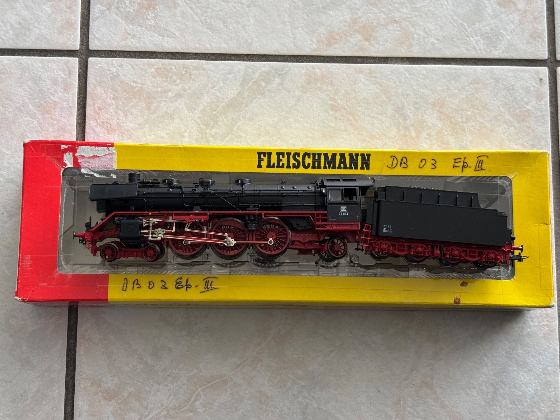 Fleischmann Modellini di ferrovie: Fleischmann 4103 Dampflok BR 03 Analog – Nuovo (secondo la descrizione) da Hauterive NE venduto da eriamch