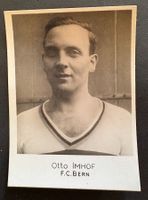 FUSSBALL F.C.BERN OTTO IMHOF 1932-1933