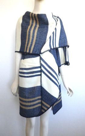 Pepe Jeans London Poncho Umhang Cape neuwertig, ONE SIZE