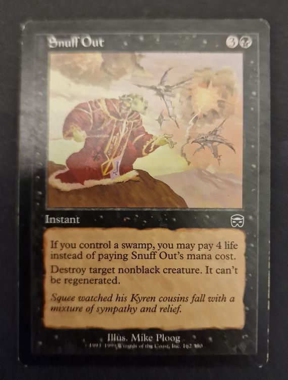 Snuff Out, Magic the Gathering (Gebraucht) in Hochdorf für CHF 7.5 ...