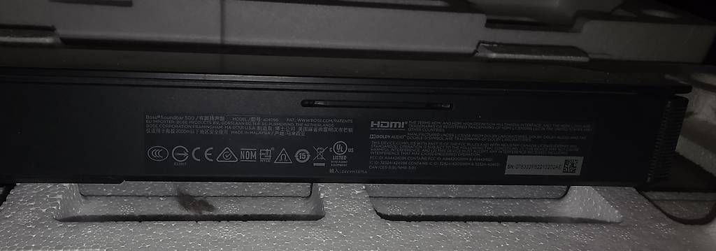 Home Cinema: Barre de son Bose soundbar 500 + module 500 – Usato da Fully venduto da fan_nvh8 2