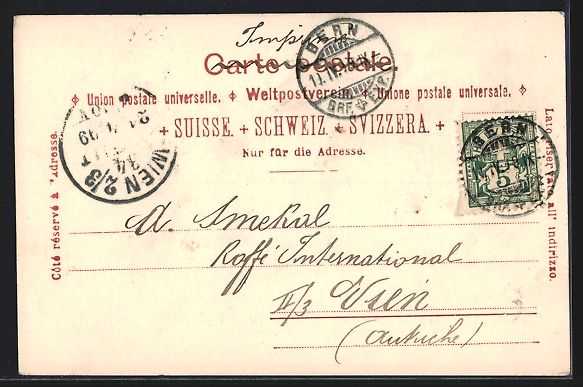 Cartoline postali: Bern, Kornhausbrücke aus der Vogelschau – Usato da Berlin venduto da bartko-reher 1