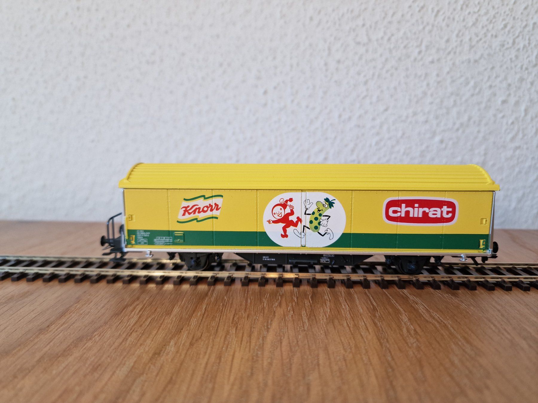 Märklin Modellini di ferrovie: SBB Knorr Güterwagen H0 – Usato da Matten b. Interlaken venduto da lor_hr9w