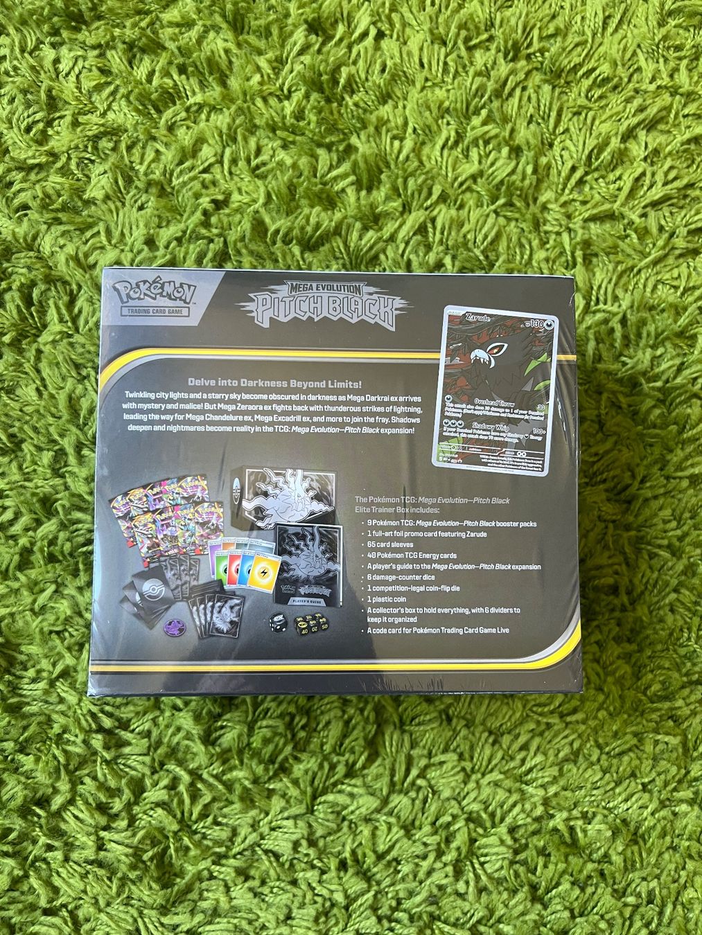 Pokémon Carte collezionabili: Pokemon Mega Evolution Pitch black ETB (EN) – Nuovo e nell'imballaggio originale da Bern venduto da SneakerheavenLT 1