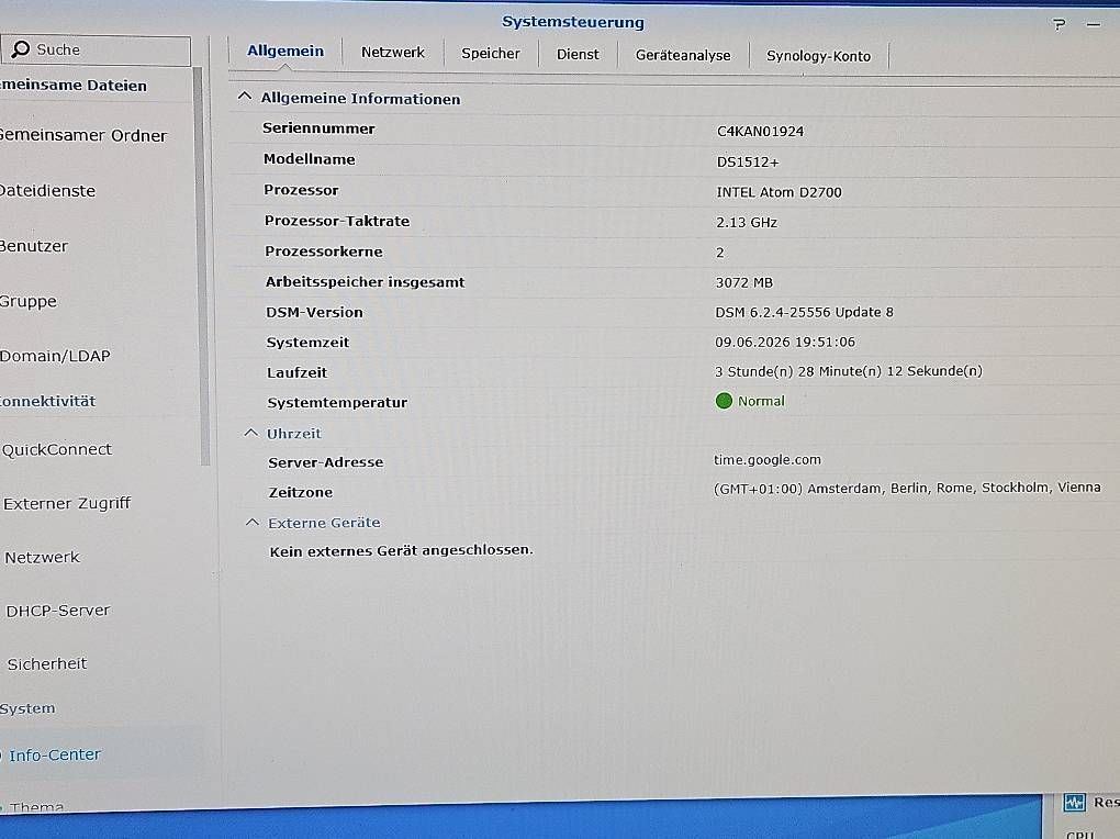 Synology Server: Synology DS1512+ 5-Bay NAS – Usato da Worb venduto da MisterSunshine 2