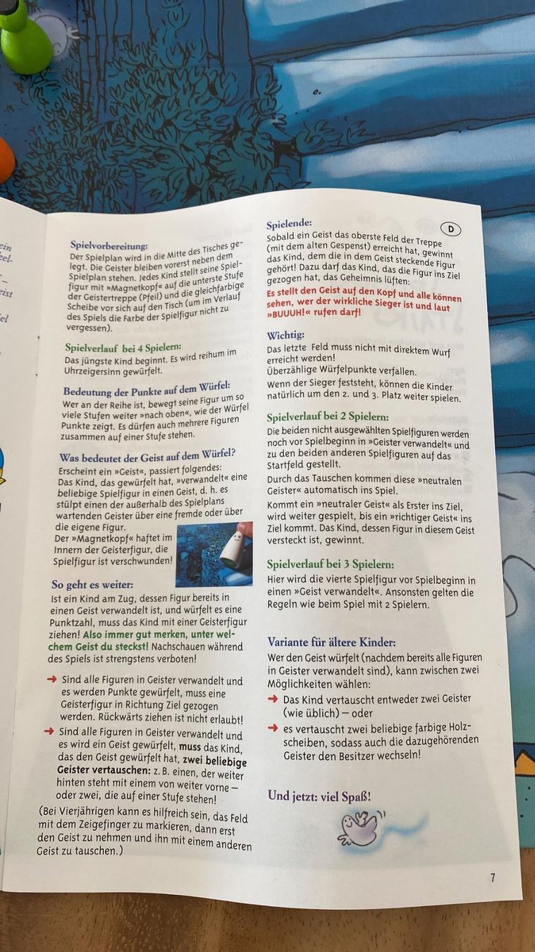 Spiele: Geister Treppe, Spiel – Gebraucht aus Dagmersellen von Arcticsnow2017 3