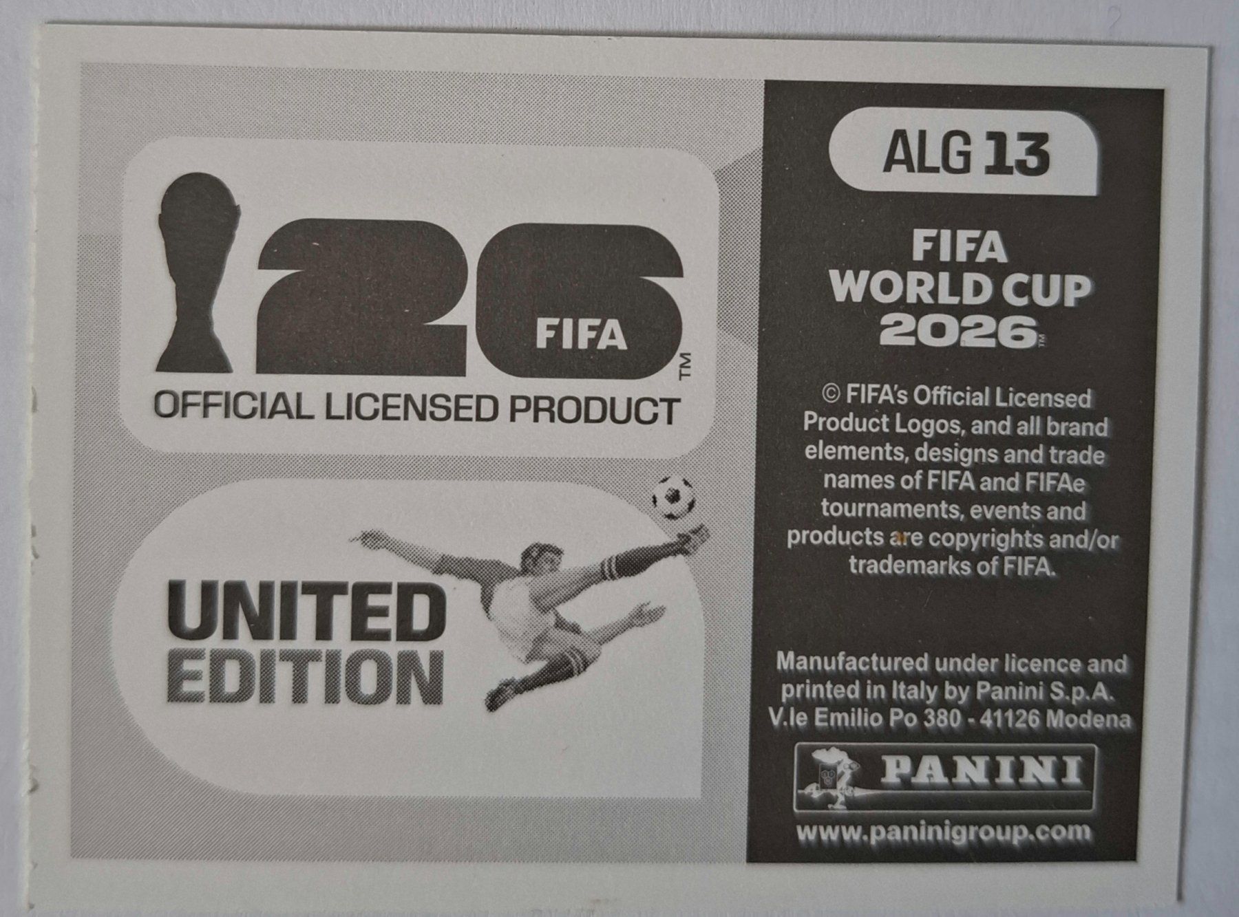 Panini Sammelbilder & Trading cards: WM 2026 Paninibild Nr. ALG13.. – Neu (gemäss Beschreibung) aus Rotkreuz von keerthdi 1
