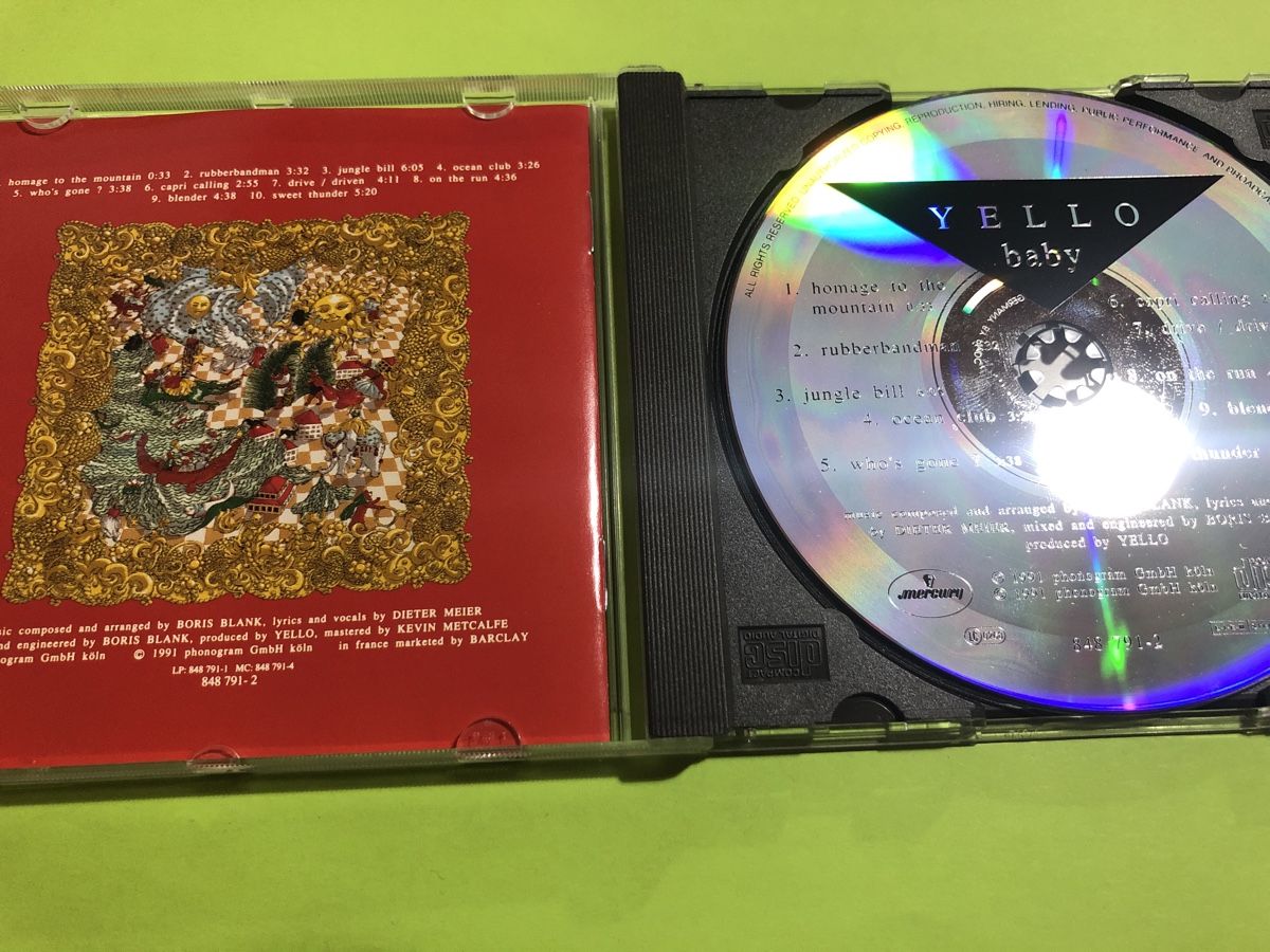CD: Yello - Baby – Usato da Flaach venduto da rubo7 1