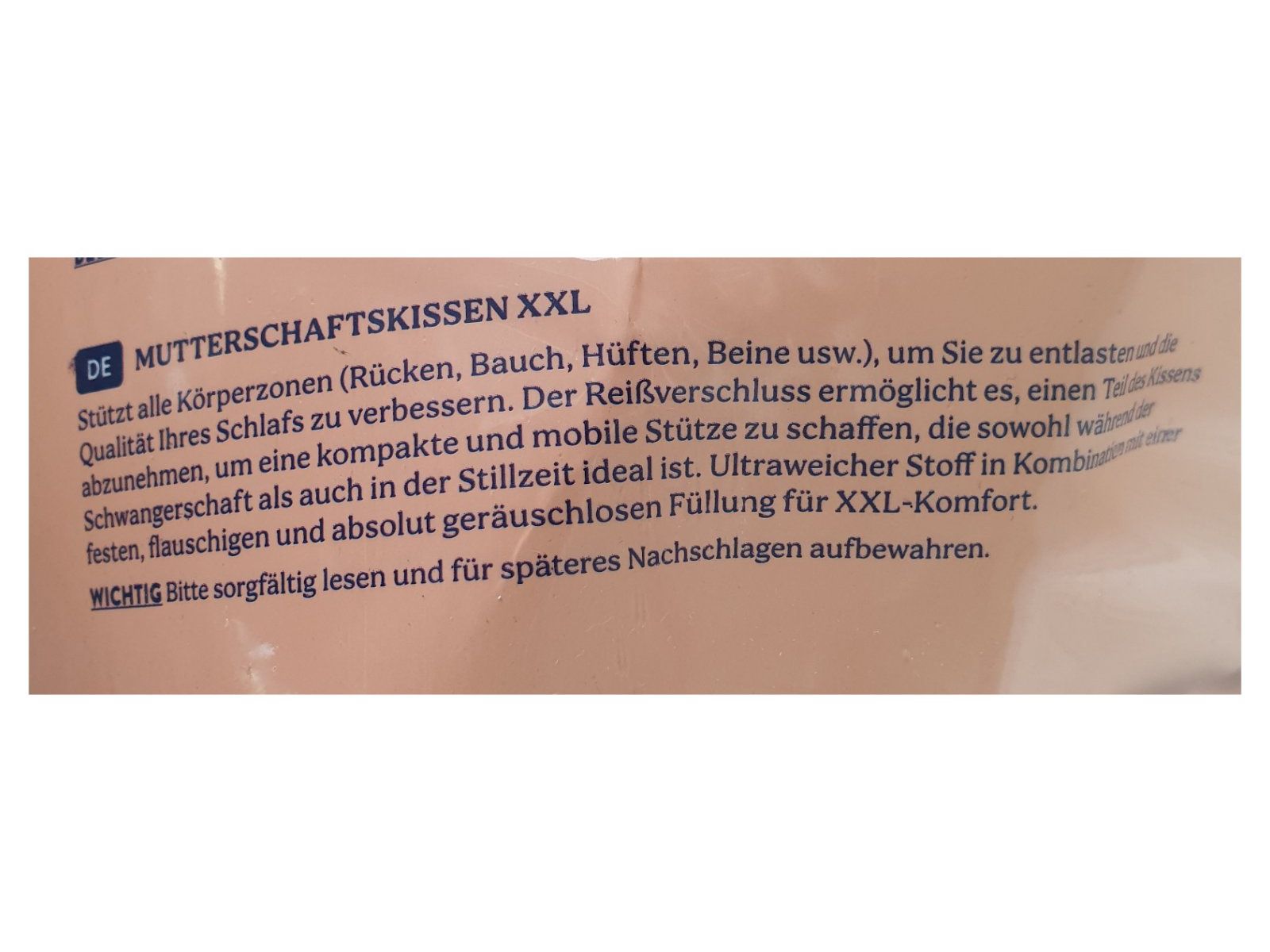 Doomoo Cuscini: DOOMOO XXL Schwangerschaftskissen – Nuovo (secondo la descrizione) da Wangen b. Olten venduto da Restwert_Wangen 3