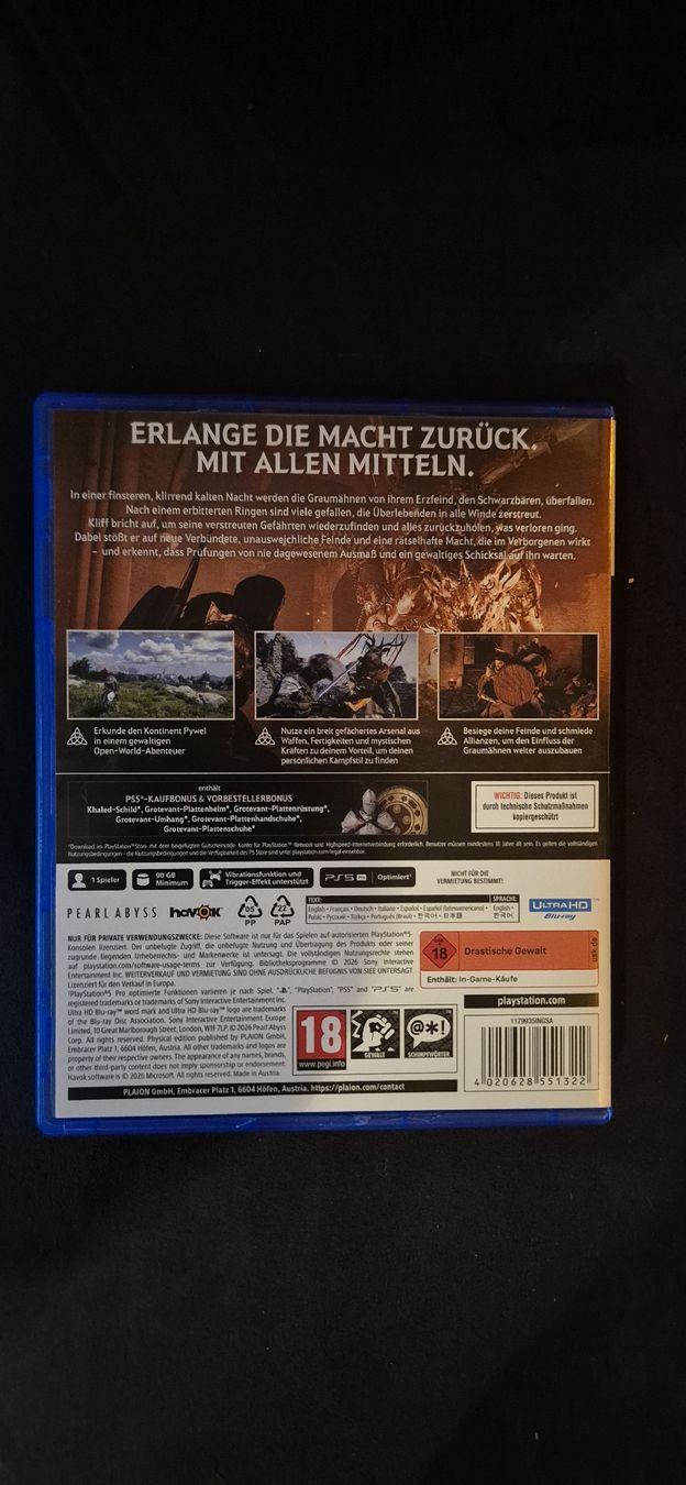 Sony Giochi: Crimson Desert PS5, Day One Edition – Usato da Cham venduto da jolypoly88 1