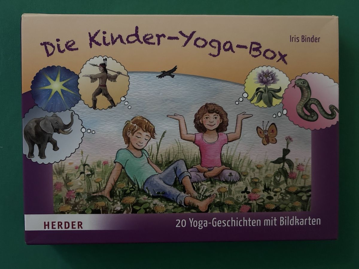Bücher: Die Kinder-Yoga-Box von Iris Binder, 20 Geschichten – Gebraucht aus Dietikon von TdaC