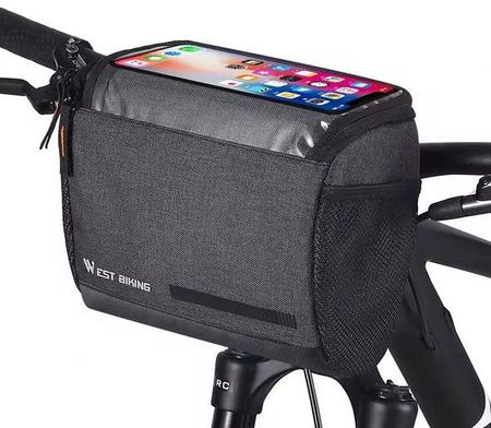 Lenkertasche Fahrrad wasserdicht isothermisch Handyfach 4,5L