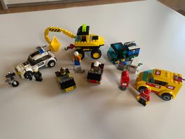 LEGO - DIVERSE - FAHRZEUGE - MIT - FIGUREN