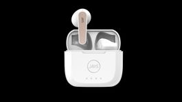 t-Five + True Wireless white/gold touch control