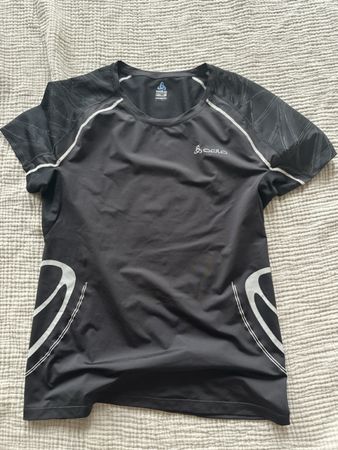 Odlo Funktionsshirt Damen, schwarz, Gr. S - Sportshirt