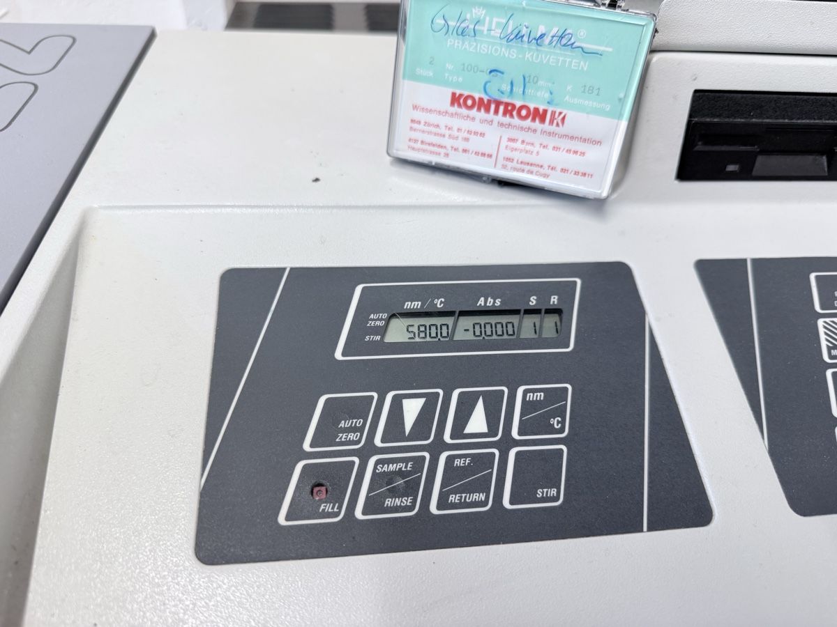 Misurare: UVIKON 922 Spektralphotometer  – Usato da Schupfart venduto da philippb06 3