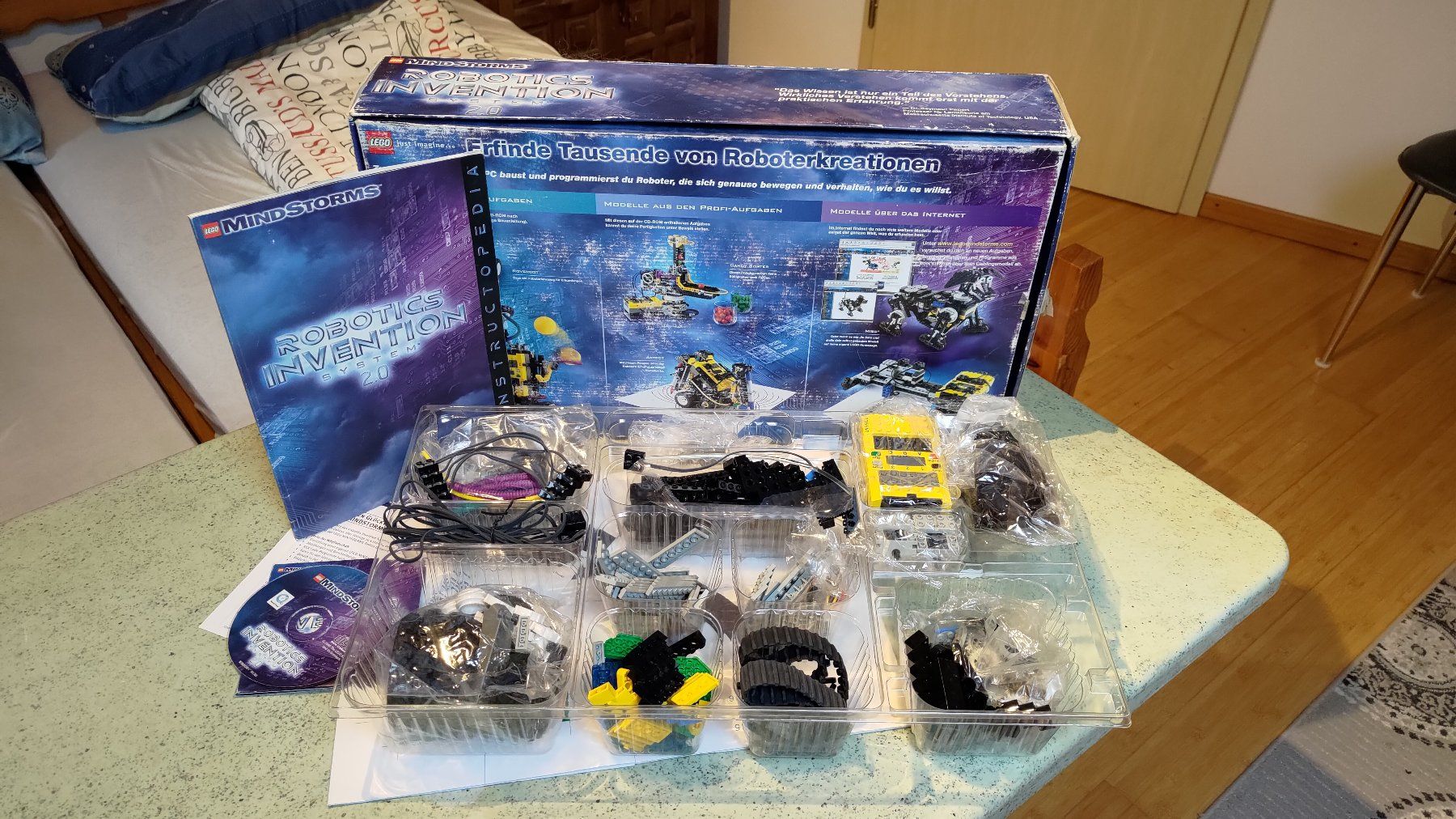 Lego Kit di costruzioni: LEGO MINDSTORMS 3804 ROBOTICS INVENTION SYSTEM 2.0 Sensor-PC – Usato da Inwil venduto da Schiltwald 9